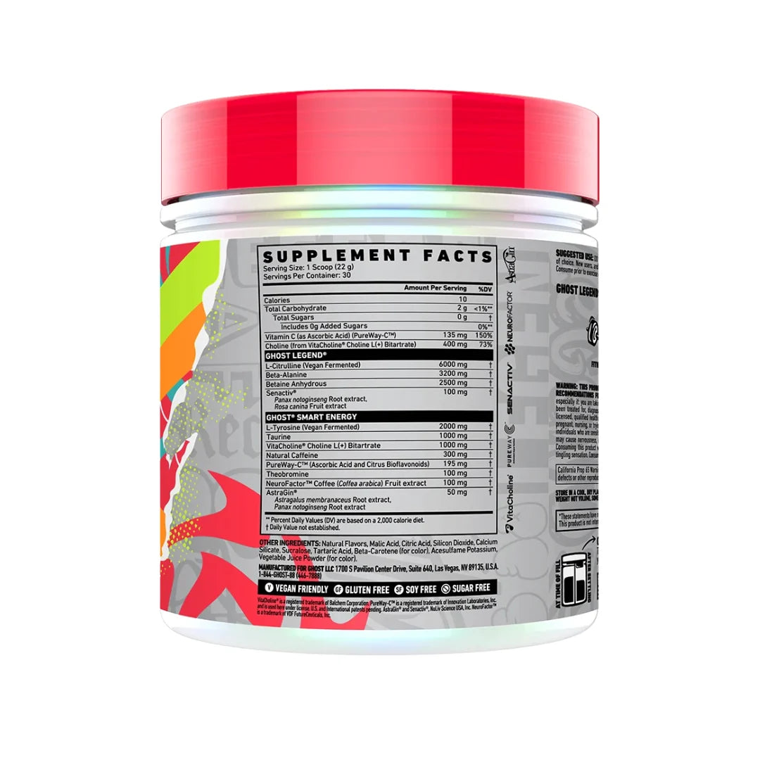 Ghost Legend Pre-Workout - 30 Servings