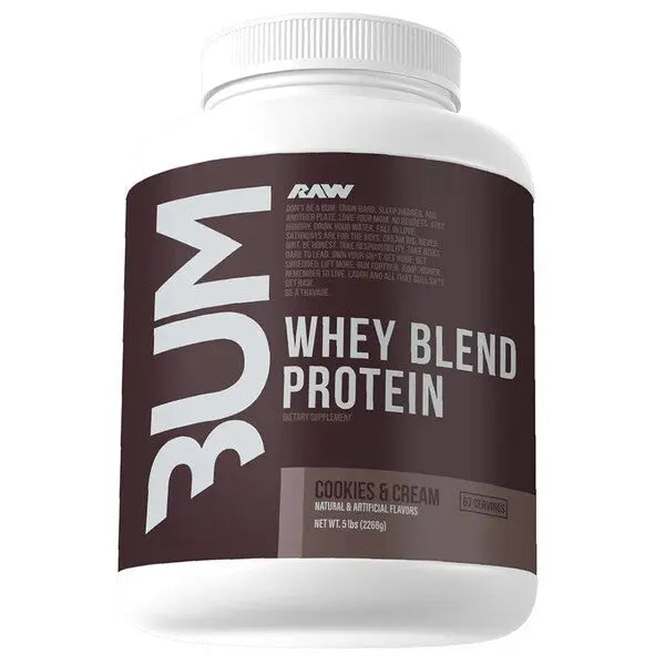Raw Nutrition, CBUM Whey Protein Cookies & Cream (2268 g)