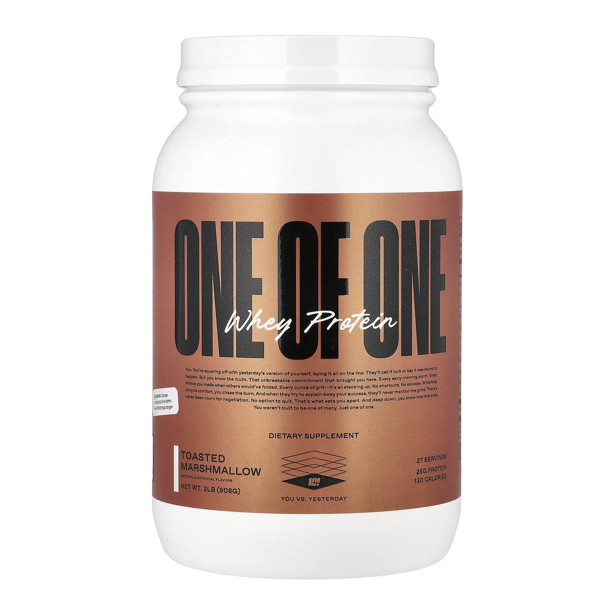 One of One Whey Protein – Toasted Marshmallow, 2 lb (908 g)