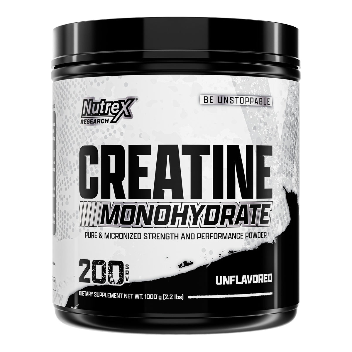 Nutrex Research Creatine Monohydrate – Unflavoured, 1000 g (200 Servings)