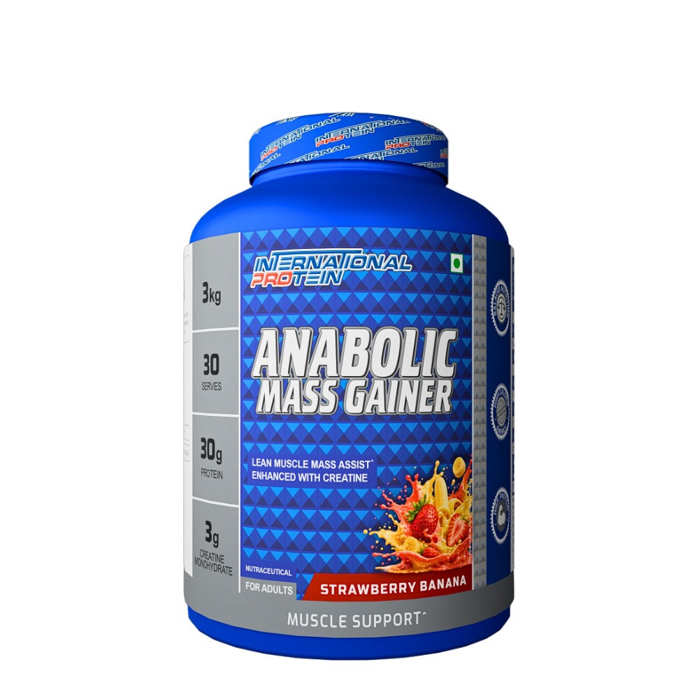 International Protein Anabolic Mass Gainer – Strawberry