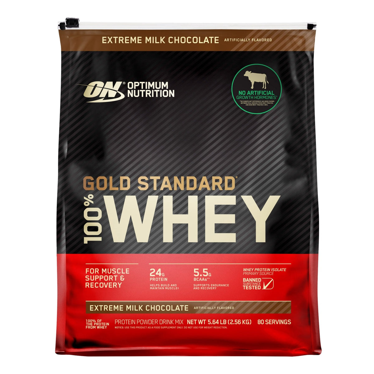 Optimum Nutrition Gold Standard 100% Whey Extreme Milk Chocolate 5.64 lb