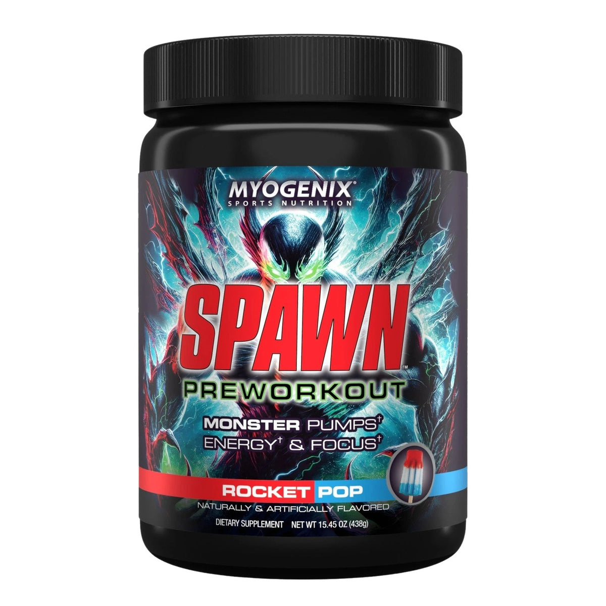 Myogenix Spawn Pre-Workout – Rocket Pop, 438 g