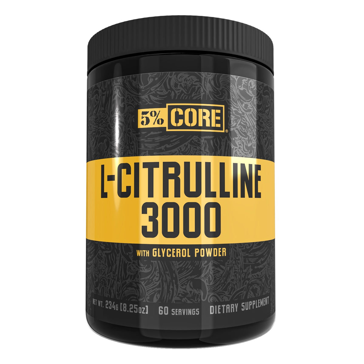 5% Nutrition Core L-Citrulline 3000 – Unflavoured, 60 Servings