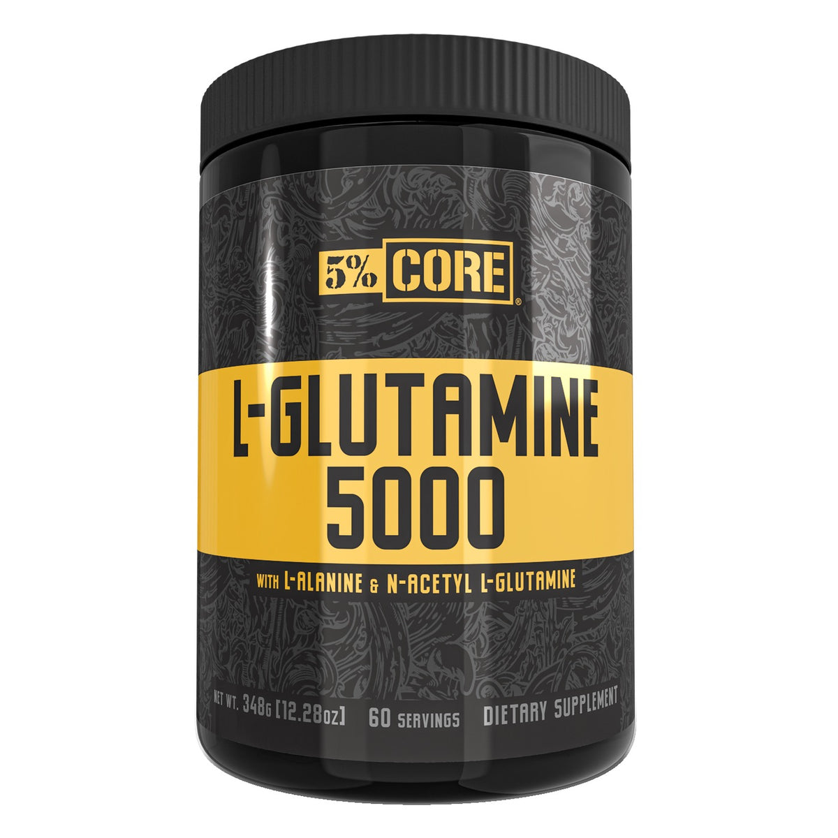 5% Nutrition Core L-Glutamine 5000 – Unflavoured, 60 Servings