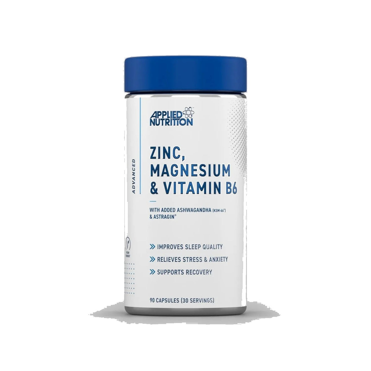 Applied Nutrition Zinc, Magnesium & Vitamin B6 with Ashwagandha – 90 Capsules