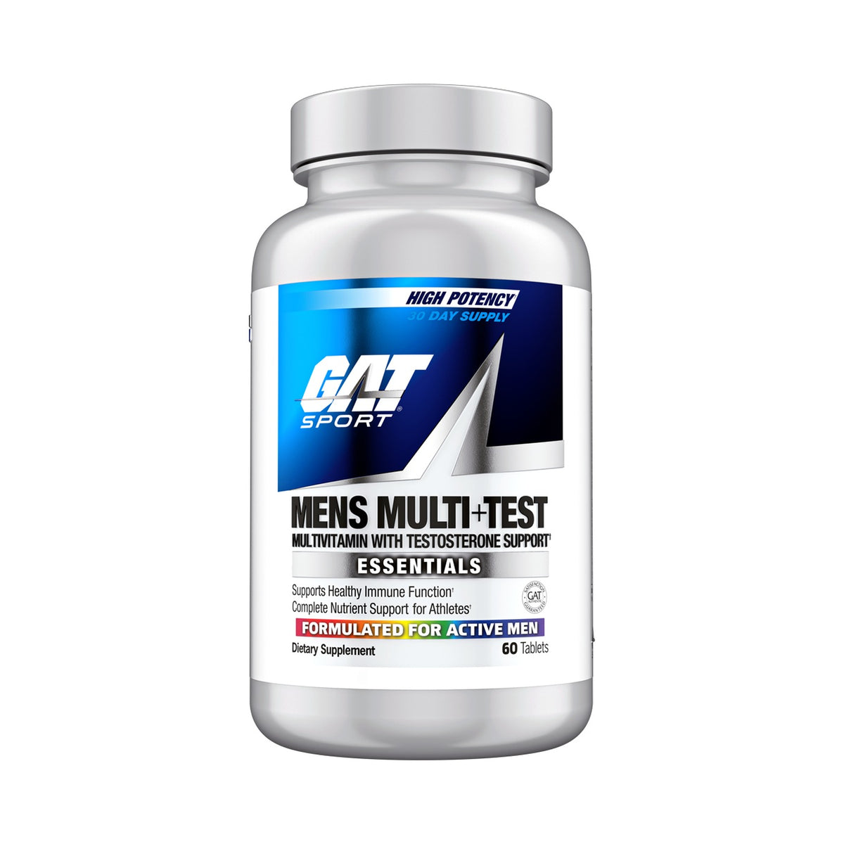 GAT Sport Men’s Multi + Test Vitamin – 60 Tablets