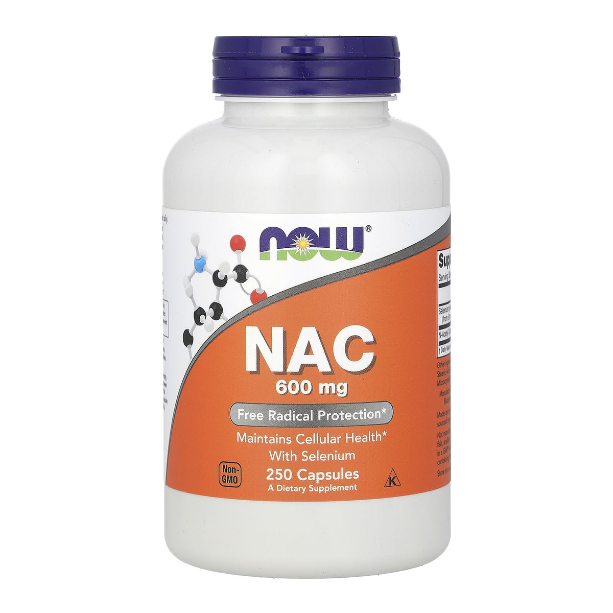 NOW Foods NAC 600 mg – 250 Capsules
