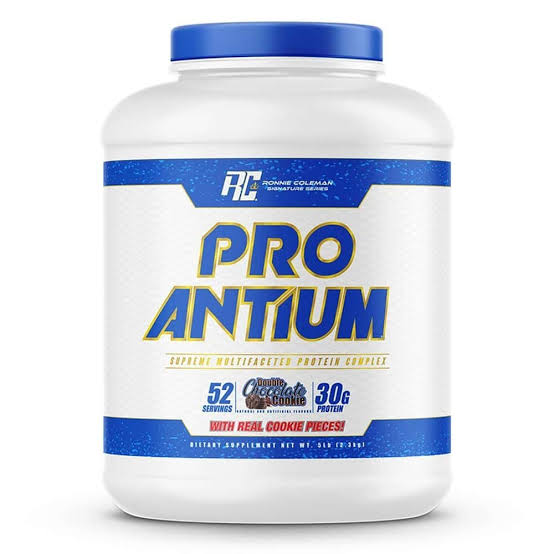 Ronnie Coleman Signature Series Pro-Antium Whey Protein – Double Chocolate Cookie, 5 lb (2.3 kg)